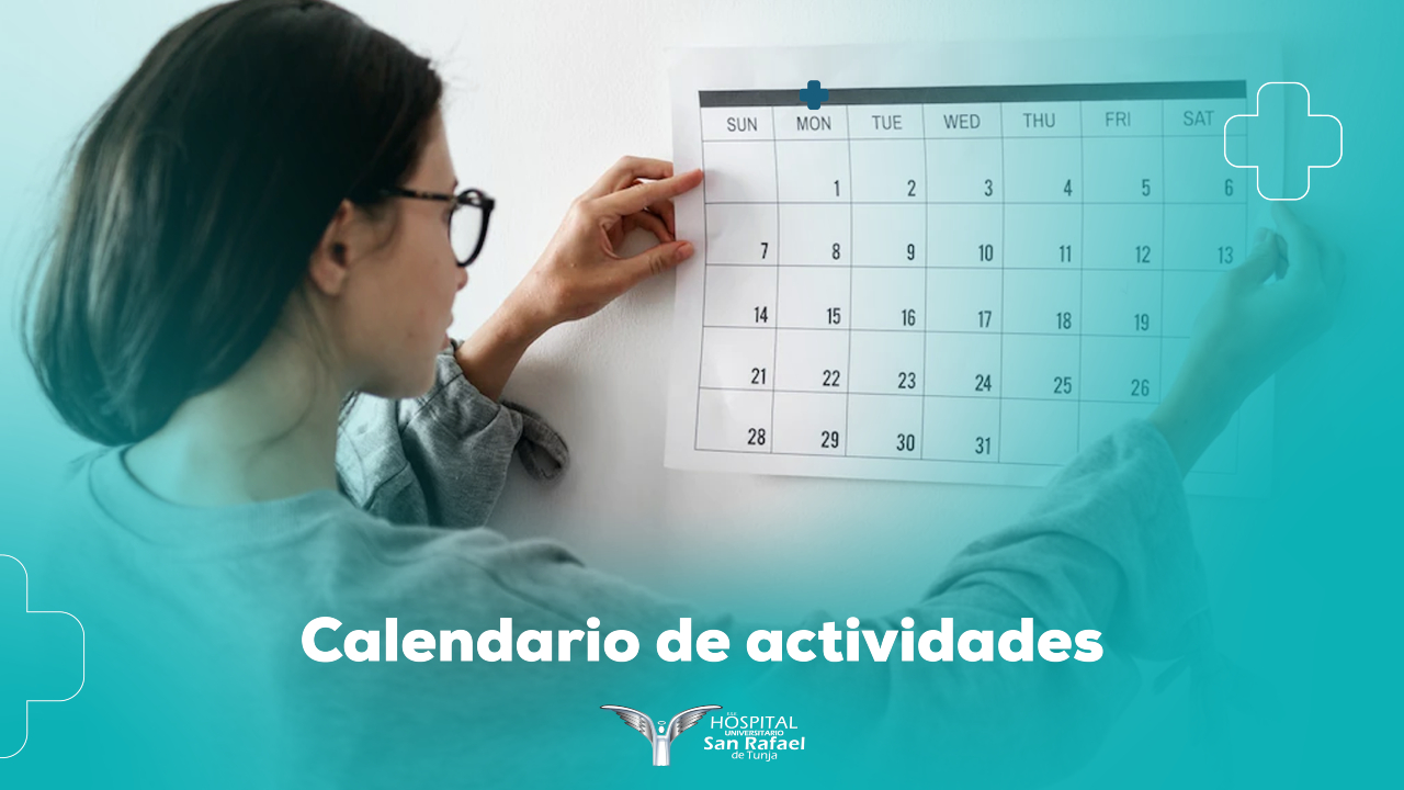 Calendario de actividades